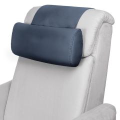 Neck support pillow-Slate blue